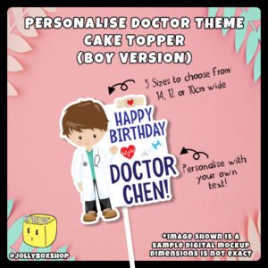 Cute Personalize Male Doctor