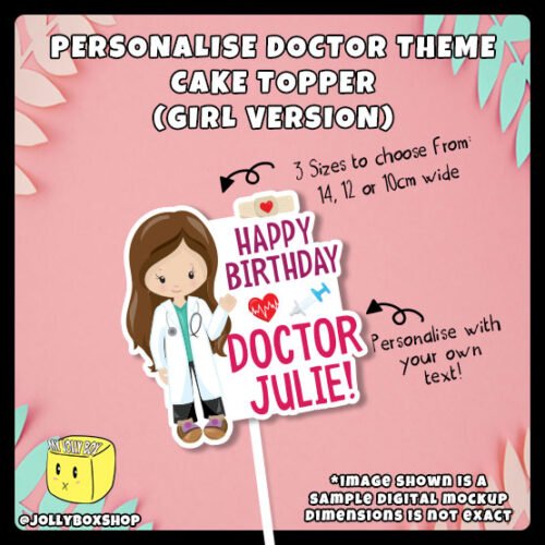 Cute Personalize Female Doctor