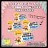 Cute Boy Constructio Worker Cake Topper in 4 Different widths for different size cakes