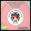 Cute Personalize Aviator Theme Stickers - Sticker E