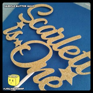 Sample Glitter Gold