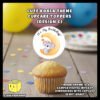 Digital-Mockup-of-Cute-Koala-Theme-Round-Cupcake-Topper-Design-C-Place-on-a-Cupcake Digital Mockup of Koala Theme Cupcake Topper Design C Placed on Cupcake