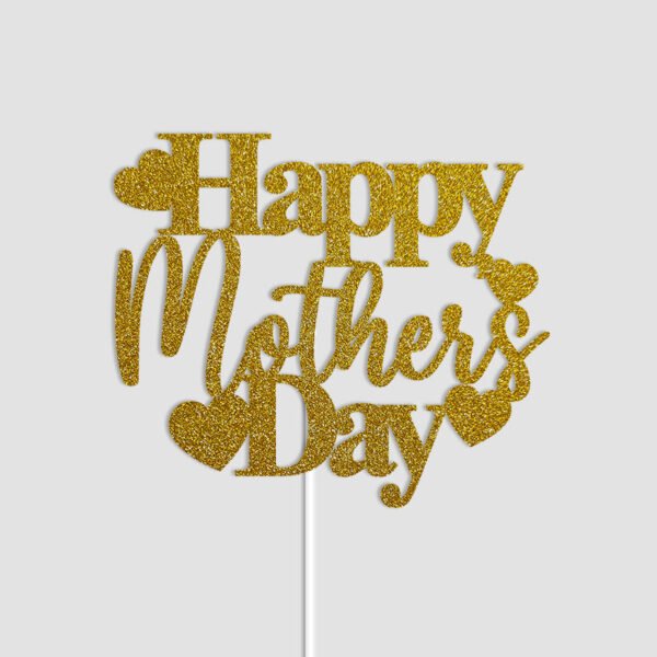 Happy Mother's Day Cake Topper | Party Decorations