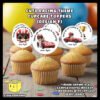 Digital-Mockup-of-6-different-designs-of-Cute-Racing-Theme-Cupcake-Toppers-Placed-on-Cupcakes Digital Mockup of 6 different designs of Racing Theme Cupcake Toppers Placed on Cupcakes
