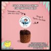 Digital mockup of a cute aviator theme cupcake topper design B