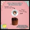 Digital mockup of a cute aviator theme cupcake topper design E