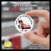Cute Racing Theme Stickers