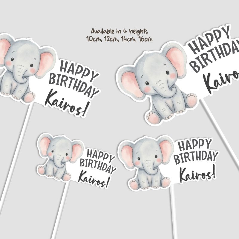Digital-mockup-of-a-Cute-Sitting-Elephant-Cake-Topper-in-4-different-widths