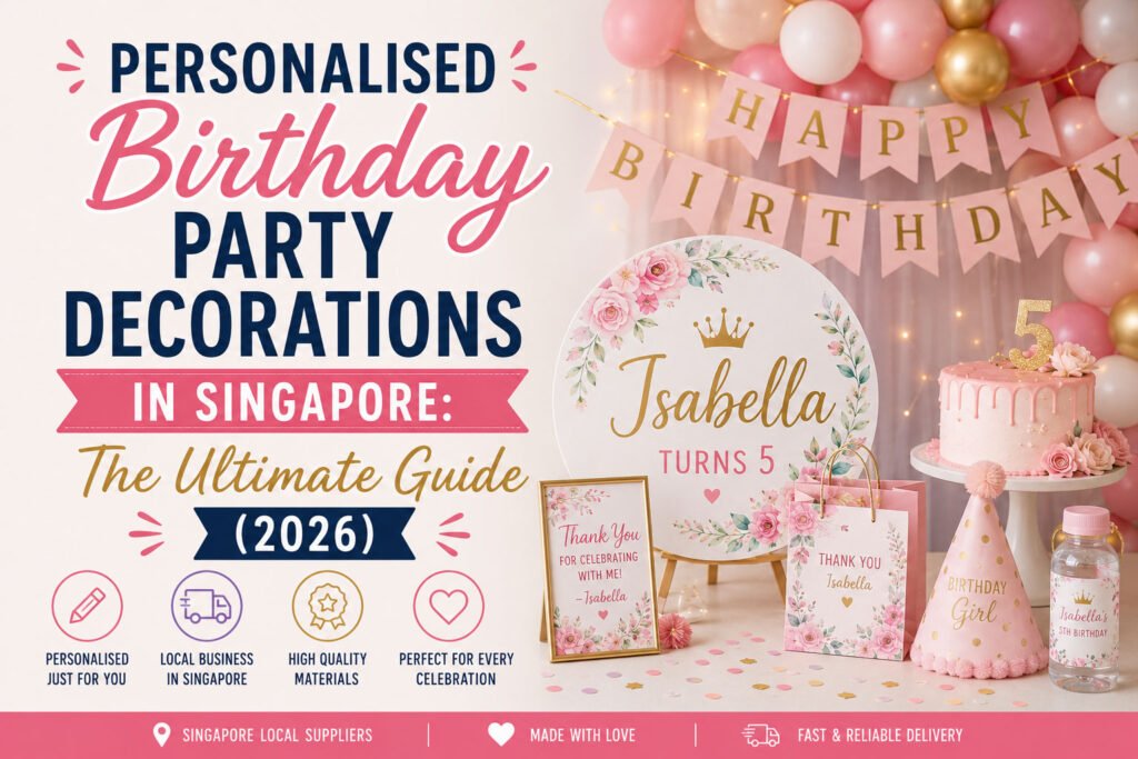 Personalised Birthday Party Decorations in Singapore: The Ultimate Guide (2026)