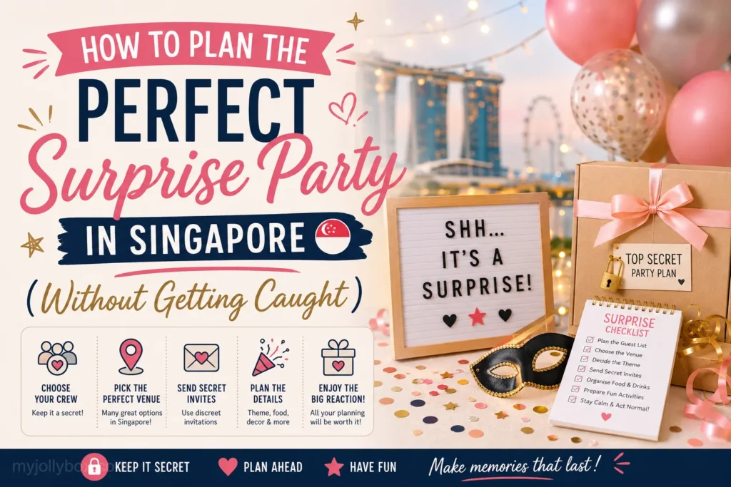 How to Plan the Perfect Surprise Party in Singapore (Without Getting Caught)