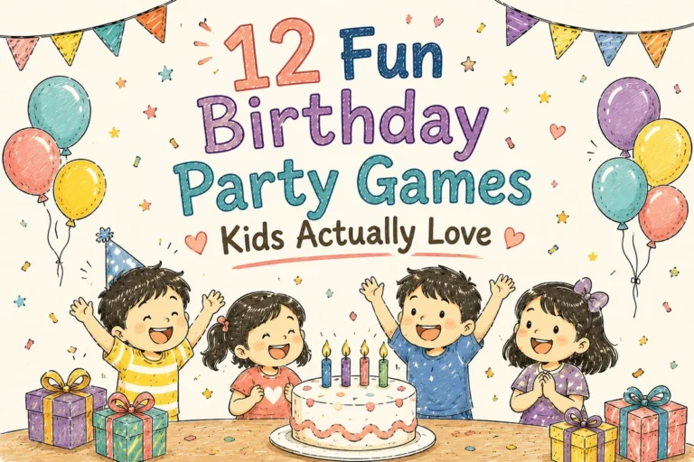 12 Fun Birthday Party Games Kids Actually Love